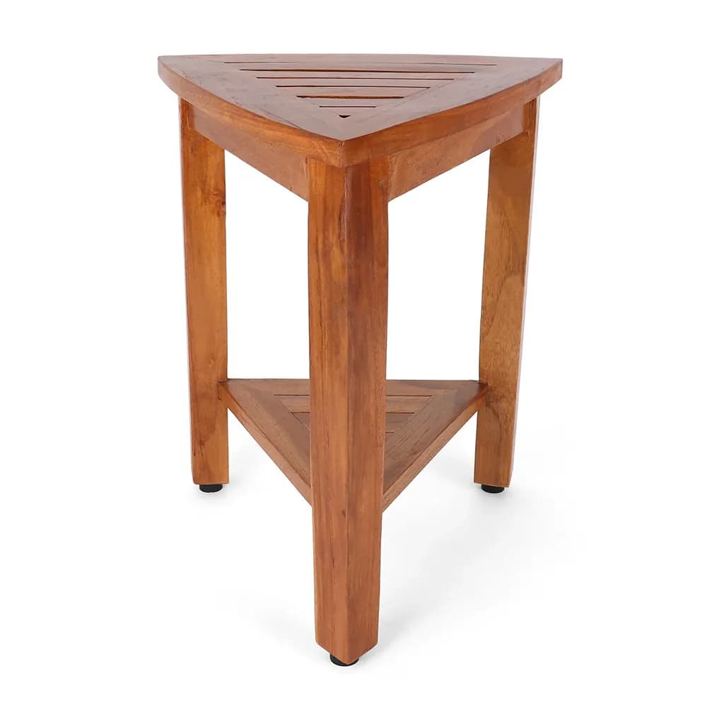 Sereni Teak Shower Stool image